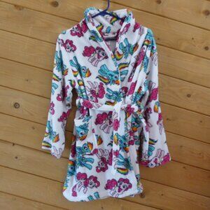 My Little Pony Rainbow Dash Bath Robe Fleece Belted Pajama Girl L (10/12)